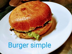 Burger simple